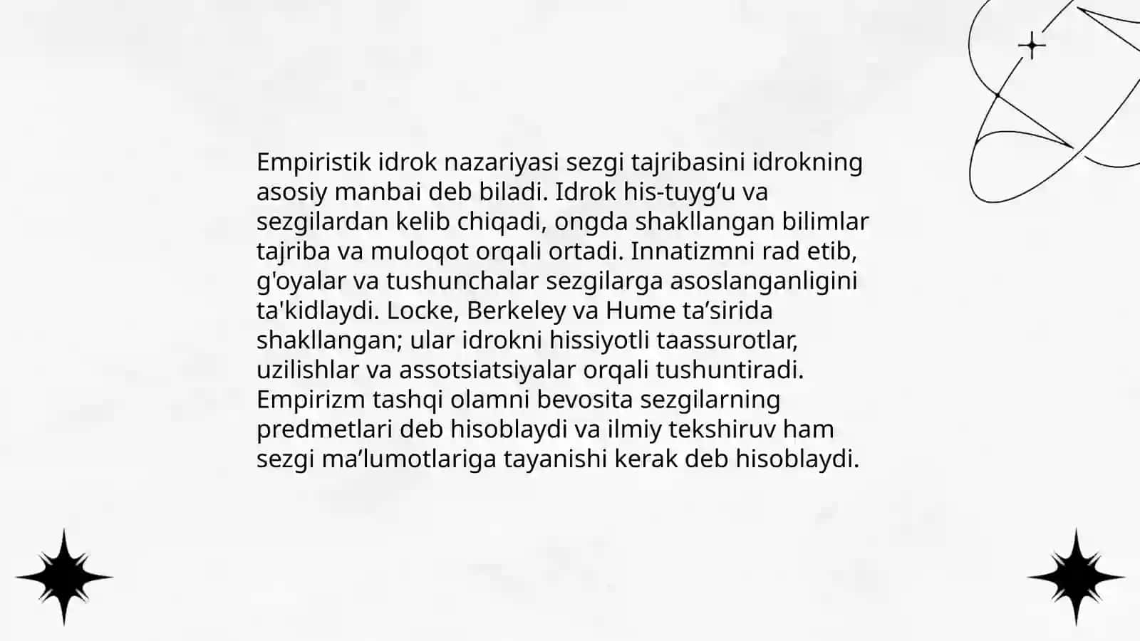 Idrok nazariyalari 3