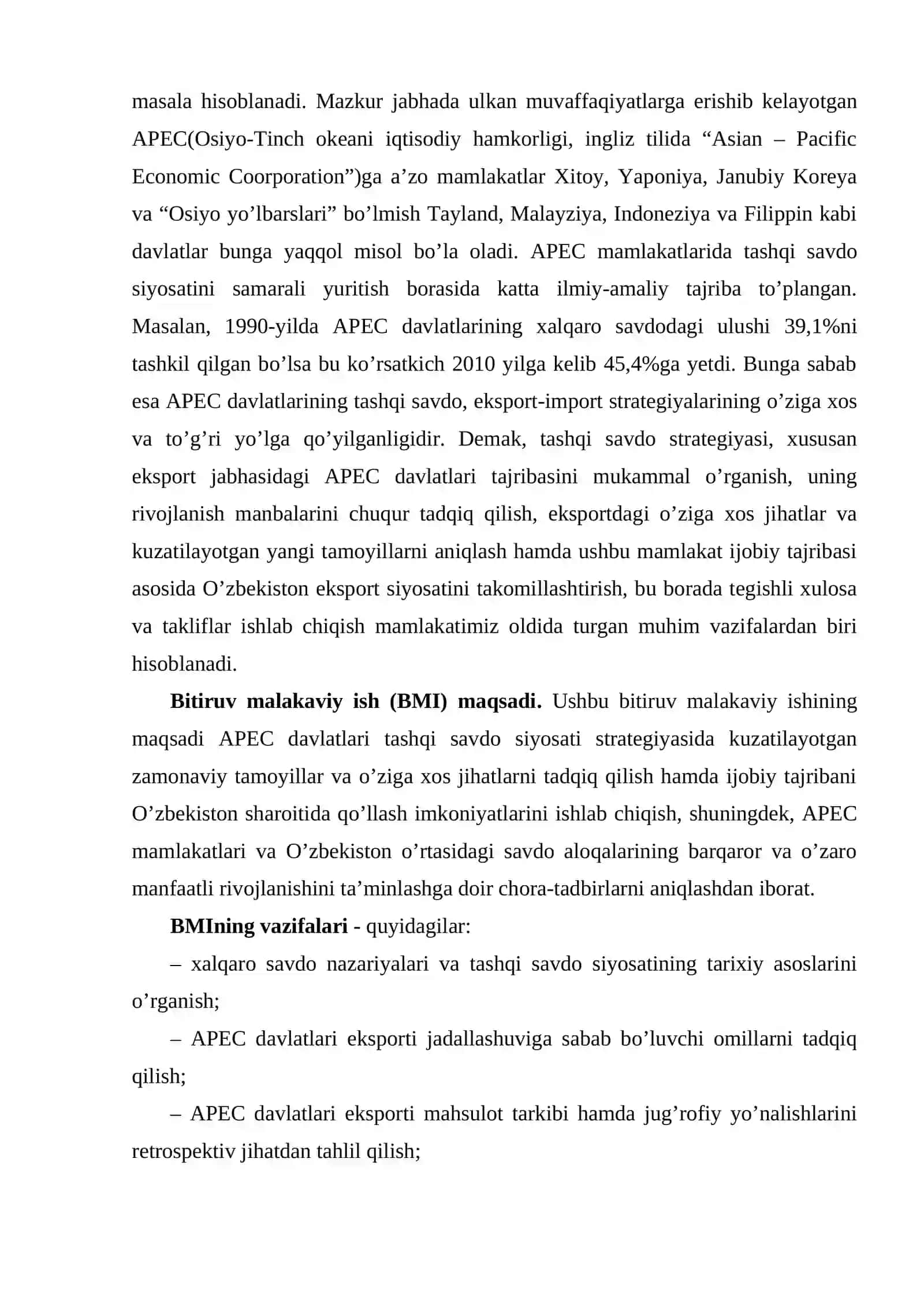 APEC davlatlarida xalqaro savdo strategiyasi 3