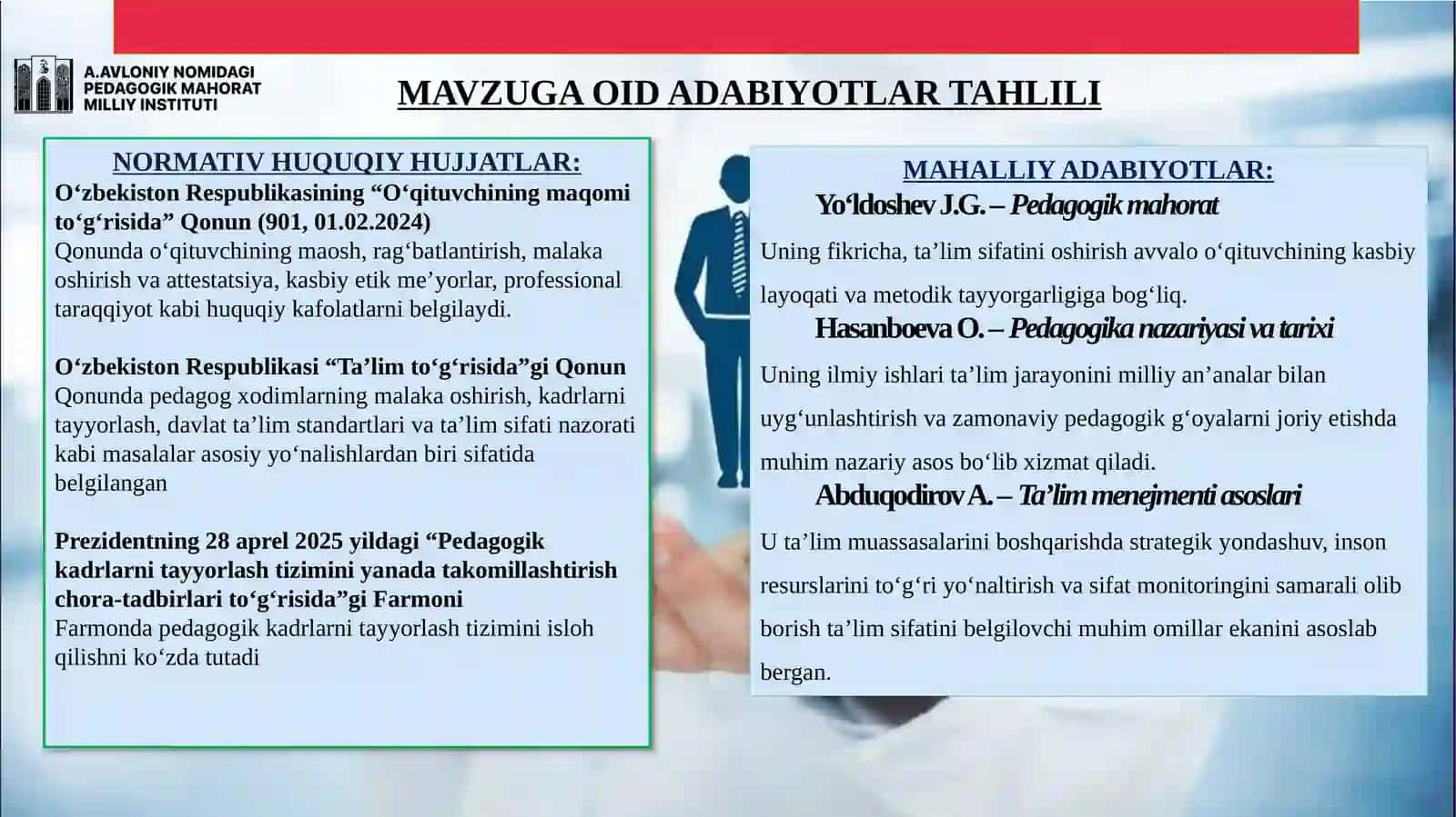 MAKTABDA  KADRLAR QOʻNIMSIZLIGINI  BARTARAF  ETISH 3