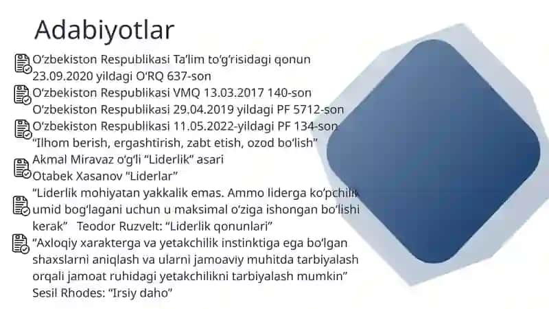 O‘zbekiston Respublikasi Ta’limto‘g‘risidagi qonun 3