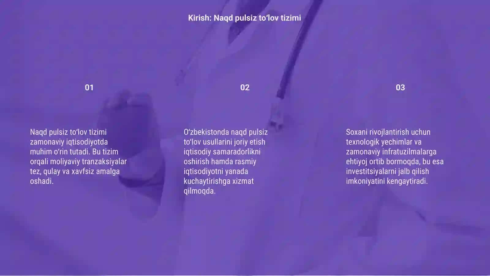 Naqd pulsiz to'lov vositalarini takomillashtirish 3