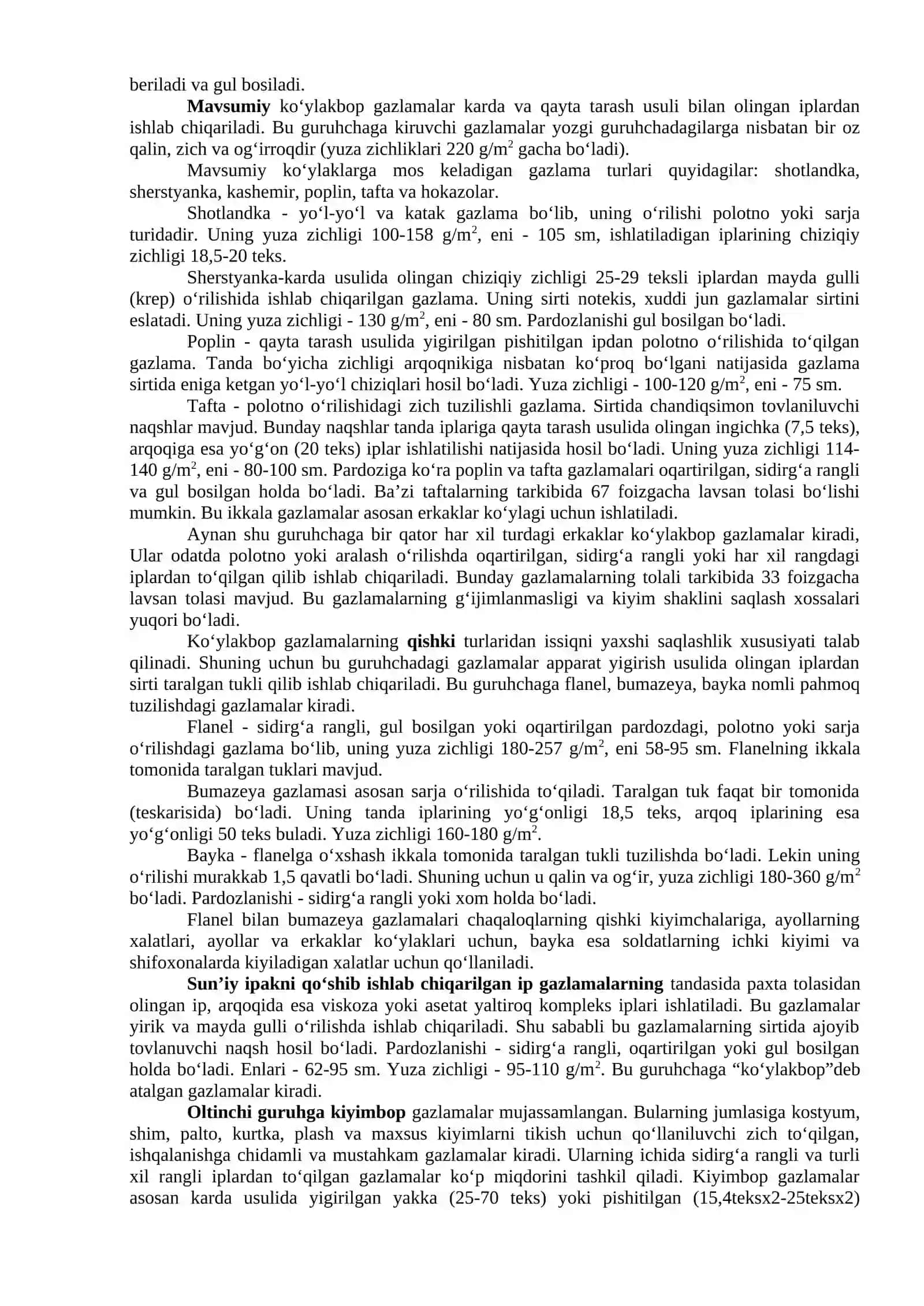 Gazlama assortimenti 3