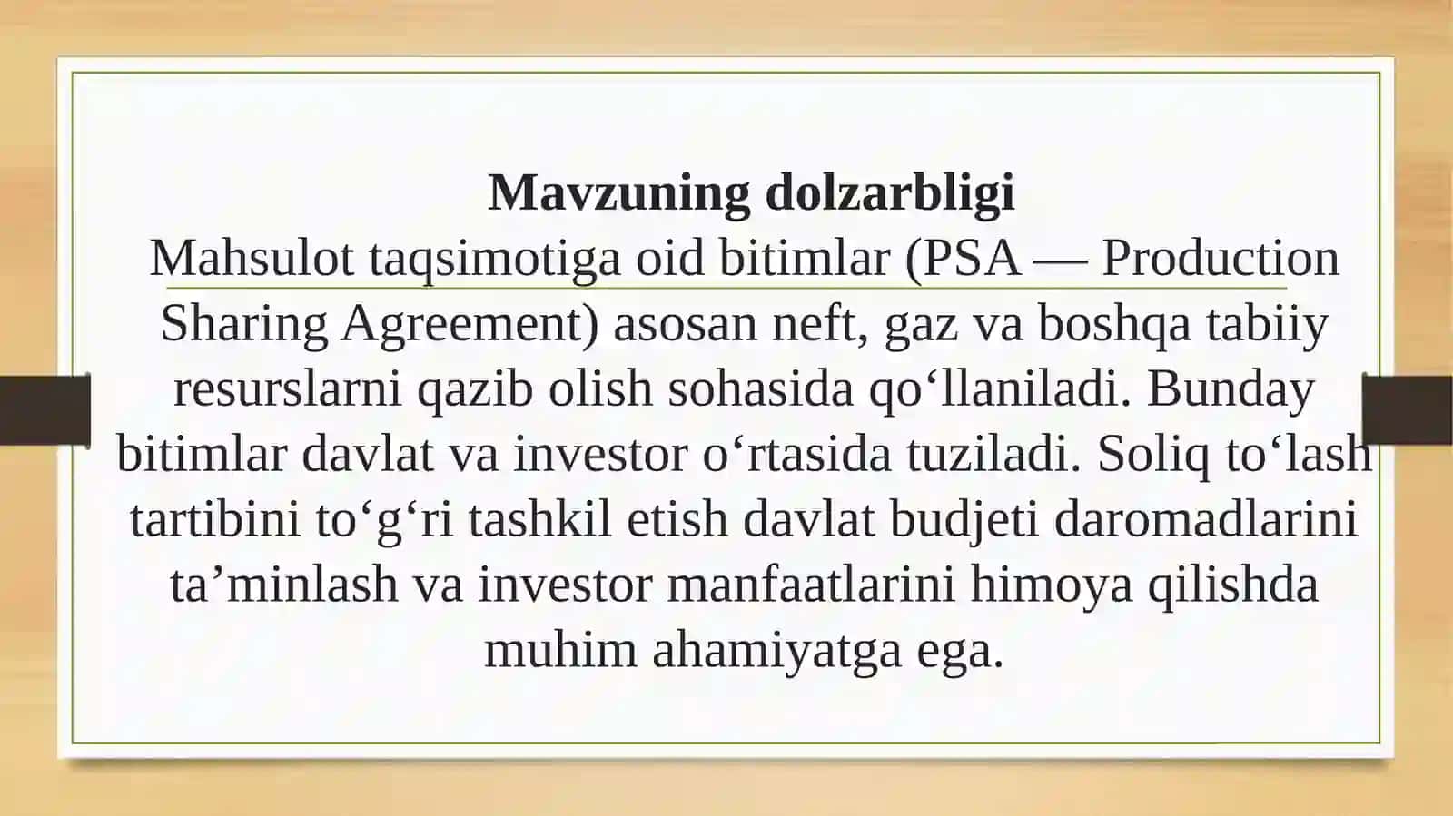 Mahsulot taqsimotga bitim bo’yicha soliq to'lash tartibi 3