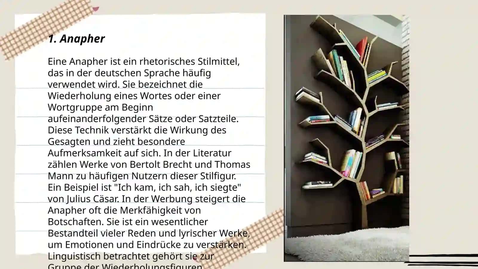 Syntaktische Stilmittel: Wiederholung und ihre Abarten 3