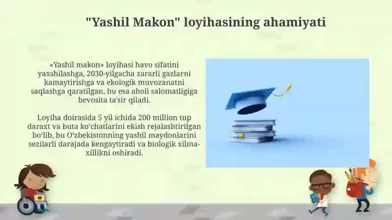 "Yashil Makon" Loyihasi 3
