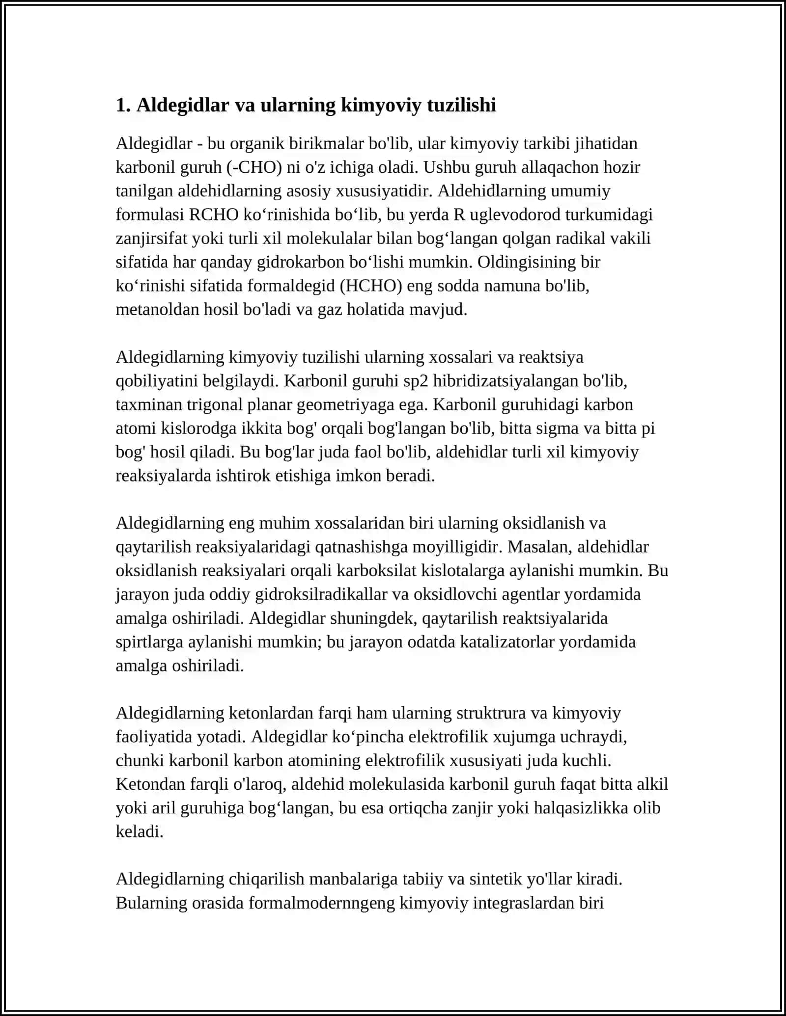 ALDEGID GURUHIGA KIRGAN DORI MODDALAR TAHLILI 3