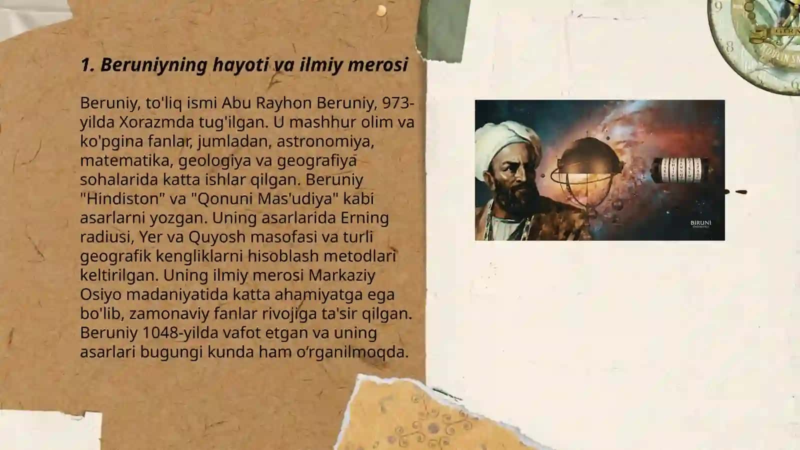 Beruniyning “qonuni masudiy” asari 3