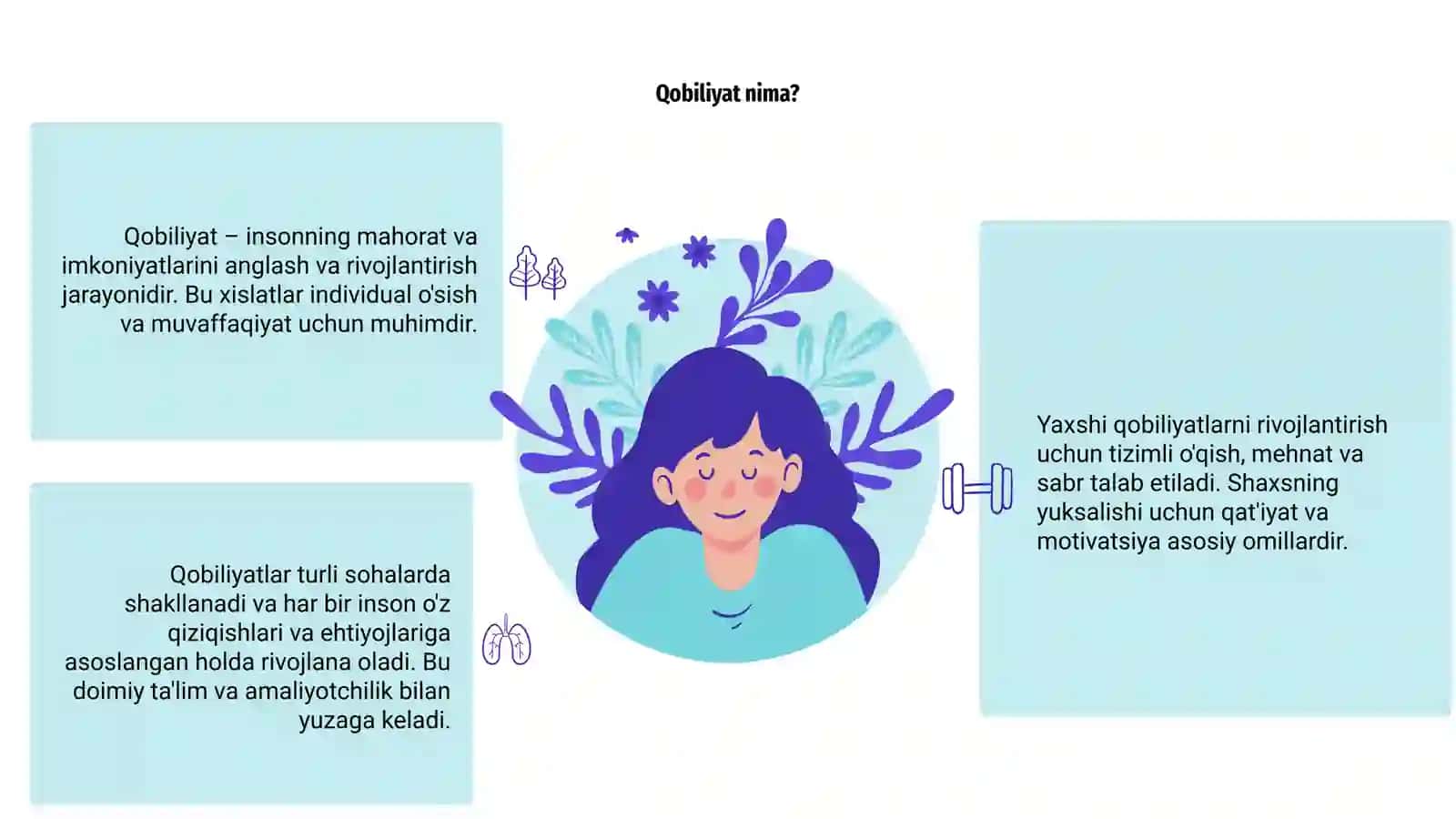 Qobiliyat va uning rivojlanishi 3