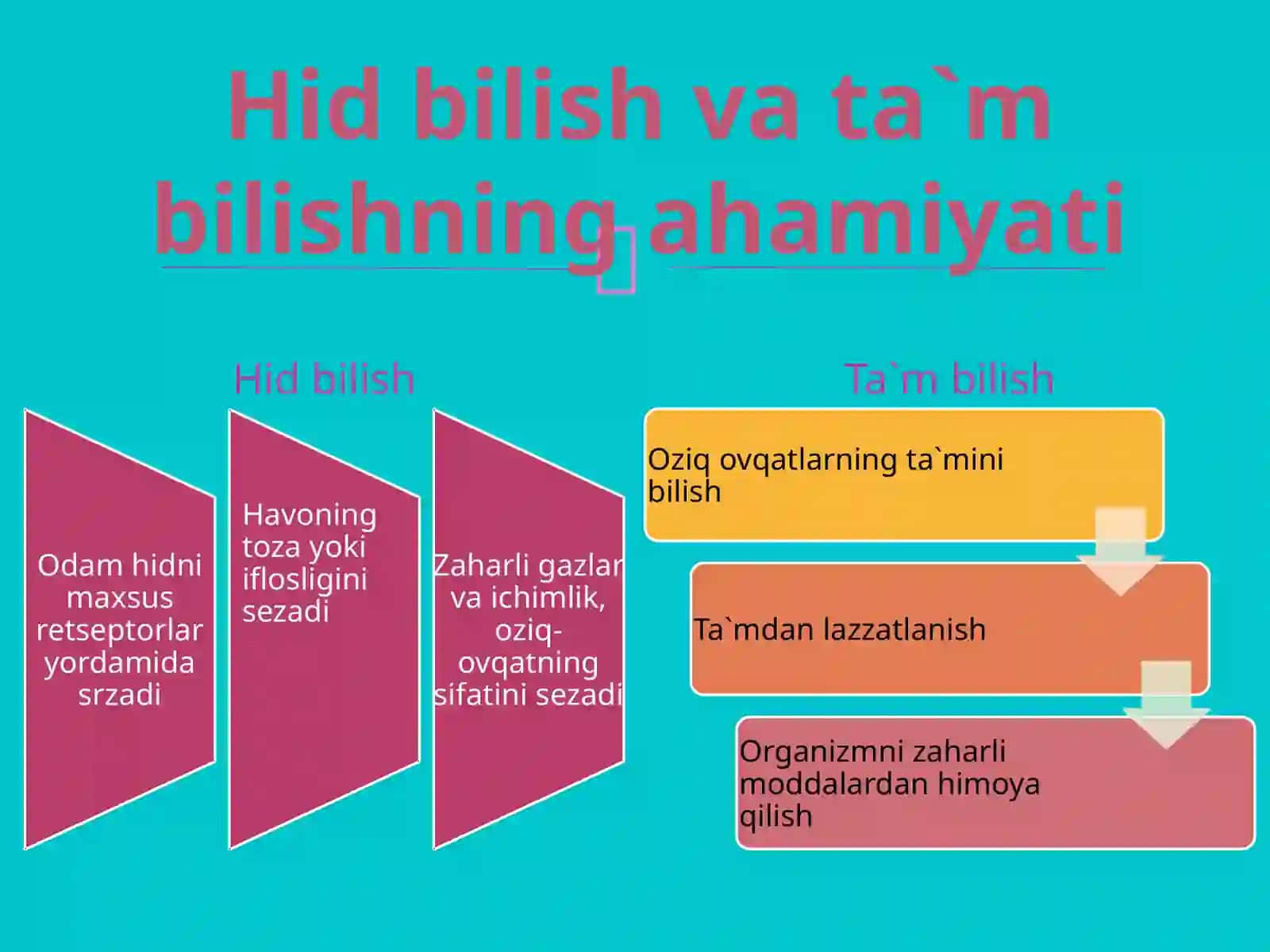 Hid Bilish va Tam bilish 3