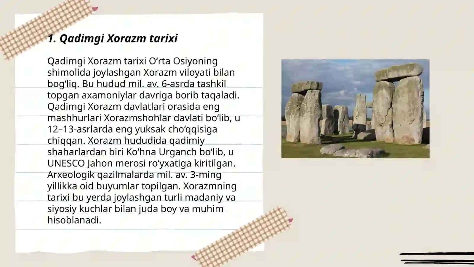 Qadimgi Xorazm yodgorliklari va ularni organish 3
