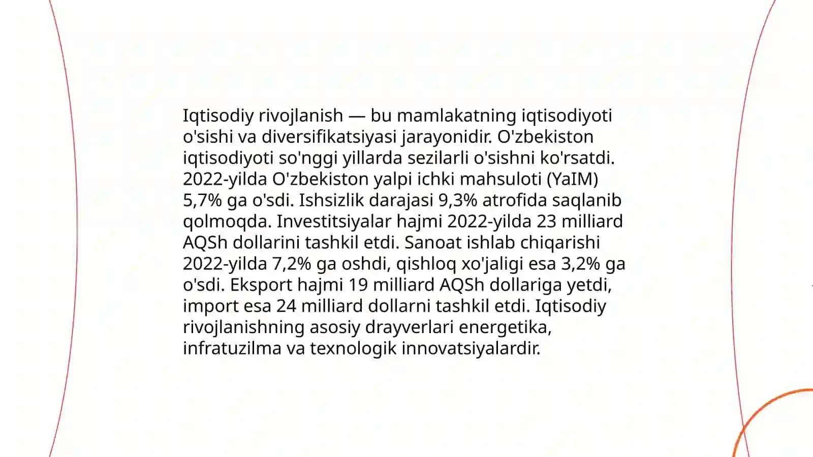 Iqtisodiy rivojlanish 3