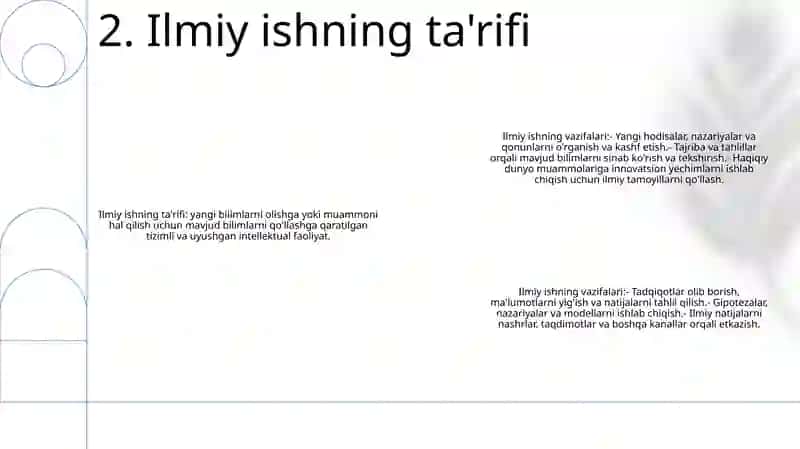Ilmiy Ish Asoslari Fanining Maqsad Va Vazifalari 3