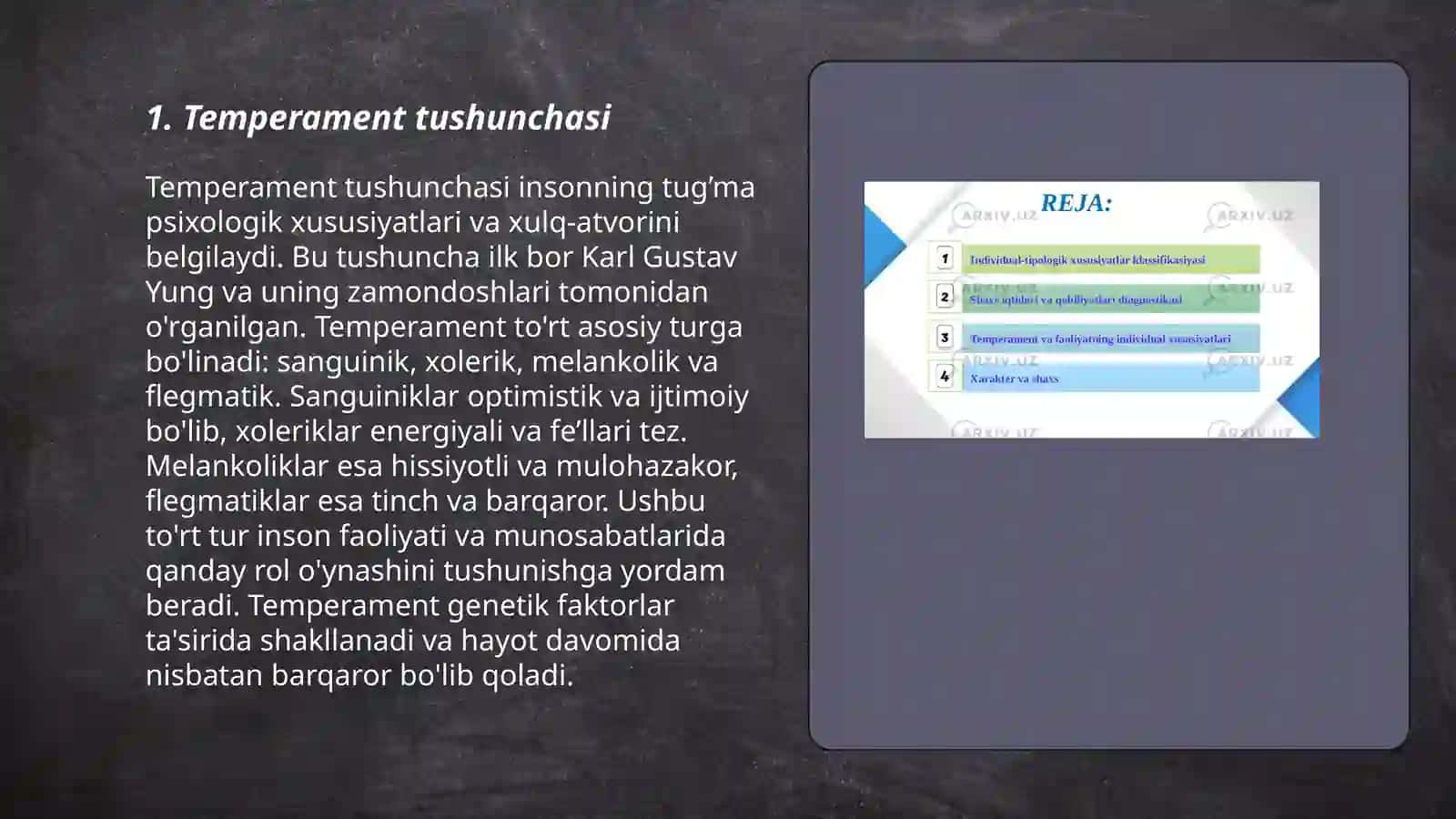 Temperament va uning nazariyalari 3
