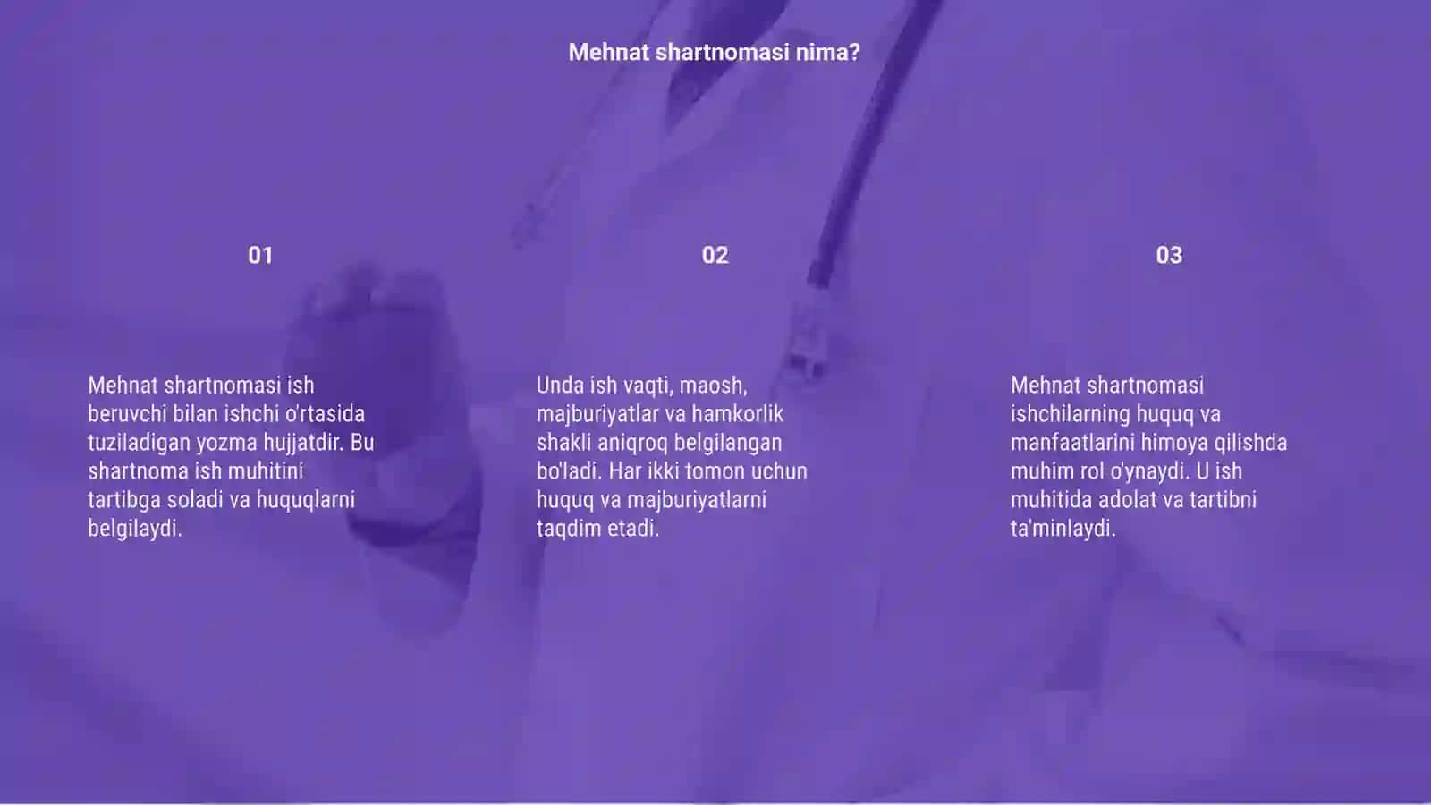 Mehnat shartnomasi 3