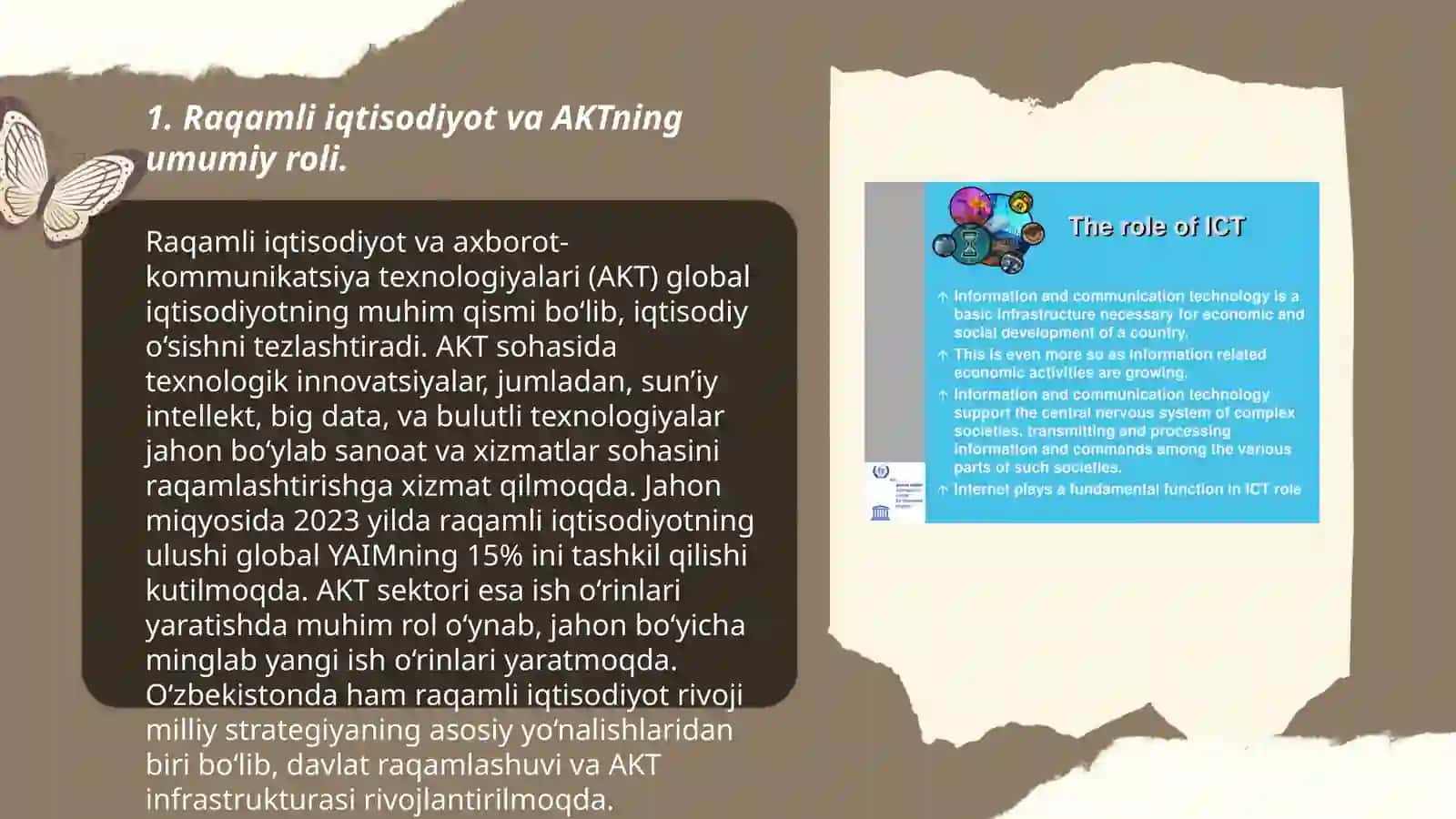 Raqamli iqtisodiyot rivojlanishida axborot kommunikatsiya texnologiyalarini o'rni 3