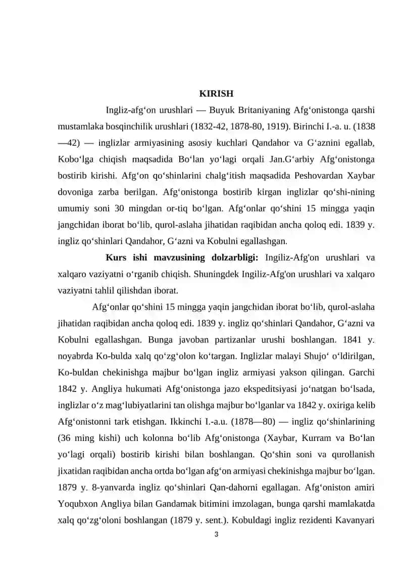 INGILIZ-AFG'ON URUSHLARI VA XALQARO VAZIYAT 3