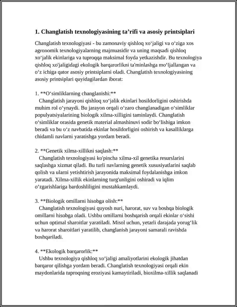 CHANGLATISH TEXNALOGIYASI 3