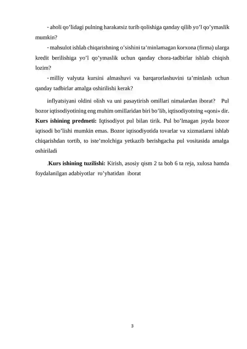 Pul tizimlari tushunchasi va uning shakillari 3