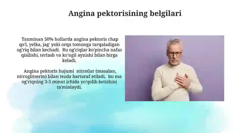 Angina pektoris: alomatlar va tashxis 3