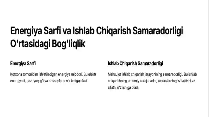 Sanoatda Energiya Samaradorligi 3
