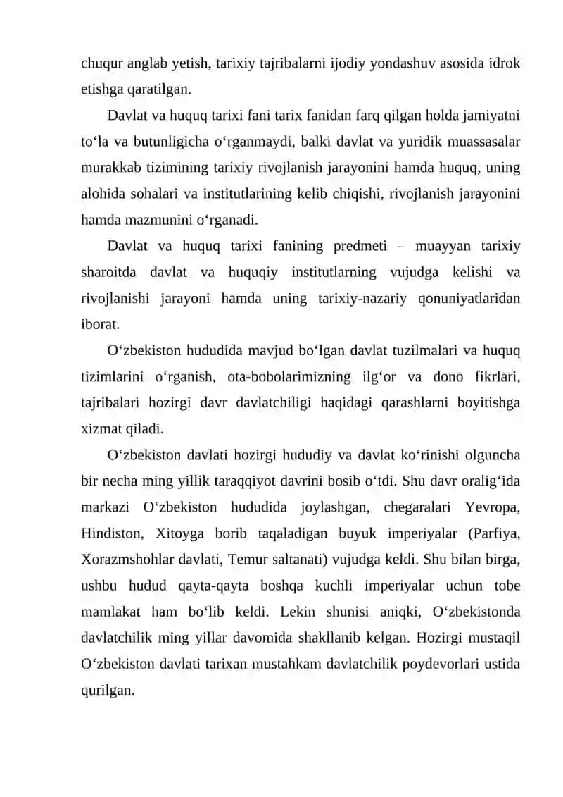 Davlat va huquq tarixi 3