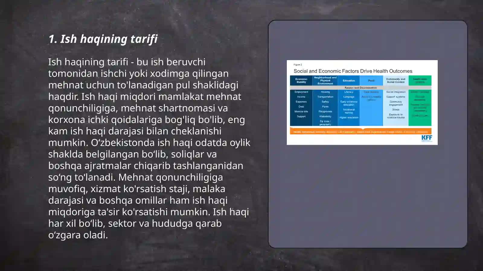 Ish haqi va uning iqtisodiy mazmuni 3