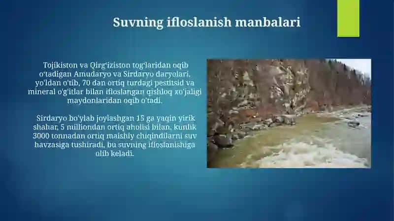 Daryolarning loyqa oqiziqlari 3