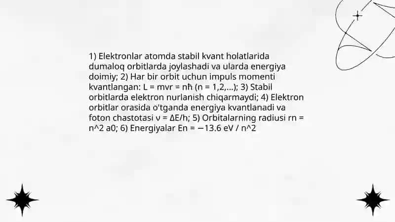 VODOROD ATOMINING BOR NAZARIYASI 3
