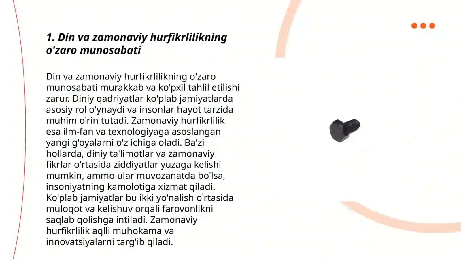 Din va hurfikrlilik 3