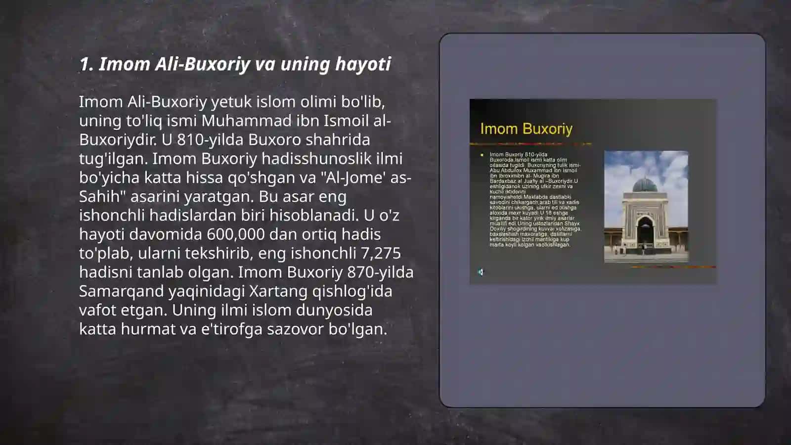 Imom Ali-Buxoriyning pedagogik g'oyalari 3