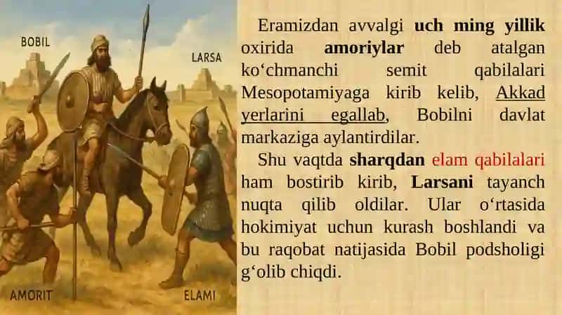 QADIMGI BOBIL SIVILIZATSIYASI 3