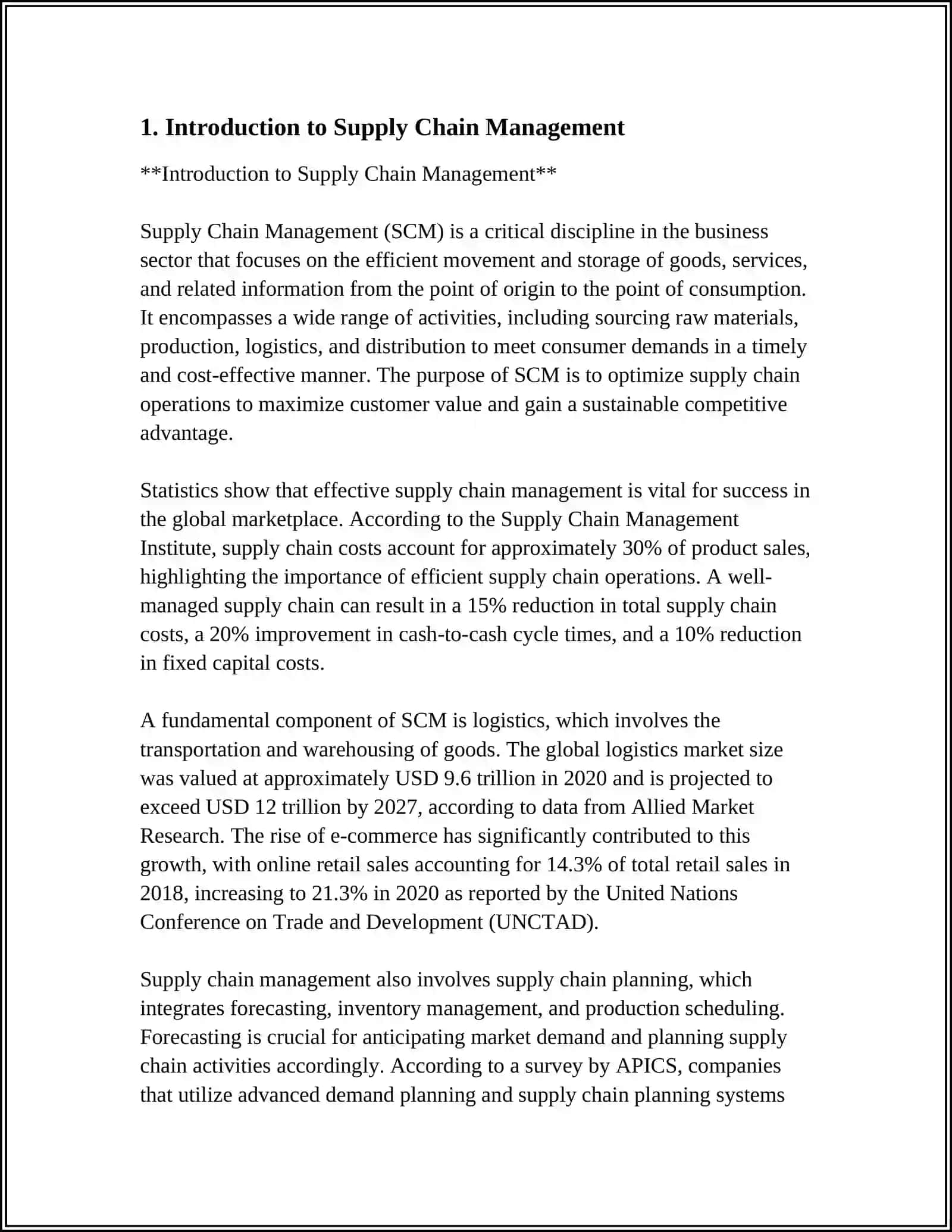 Introduction to Supply Chain Management 3