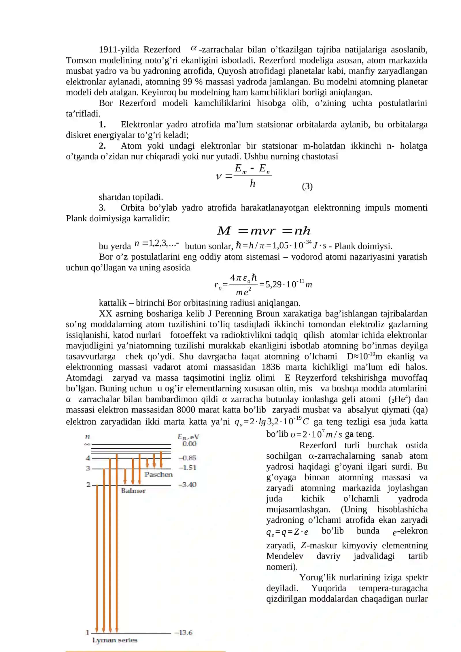 Atom va yadro fizikasi 3