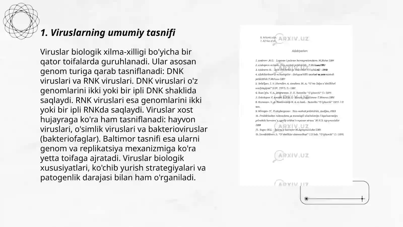 Viruslar klassifikatsiyasi 3