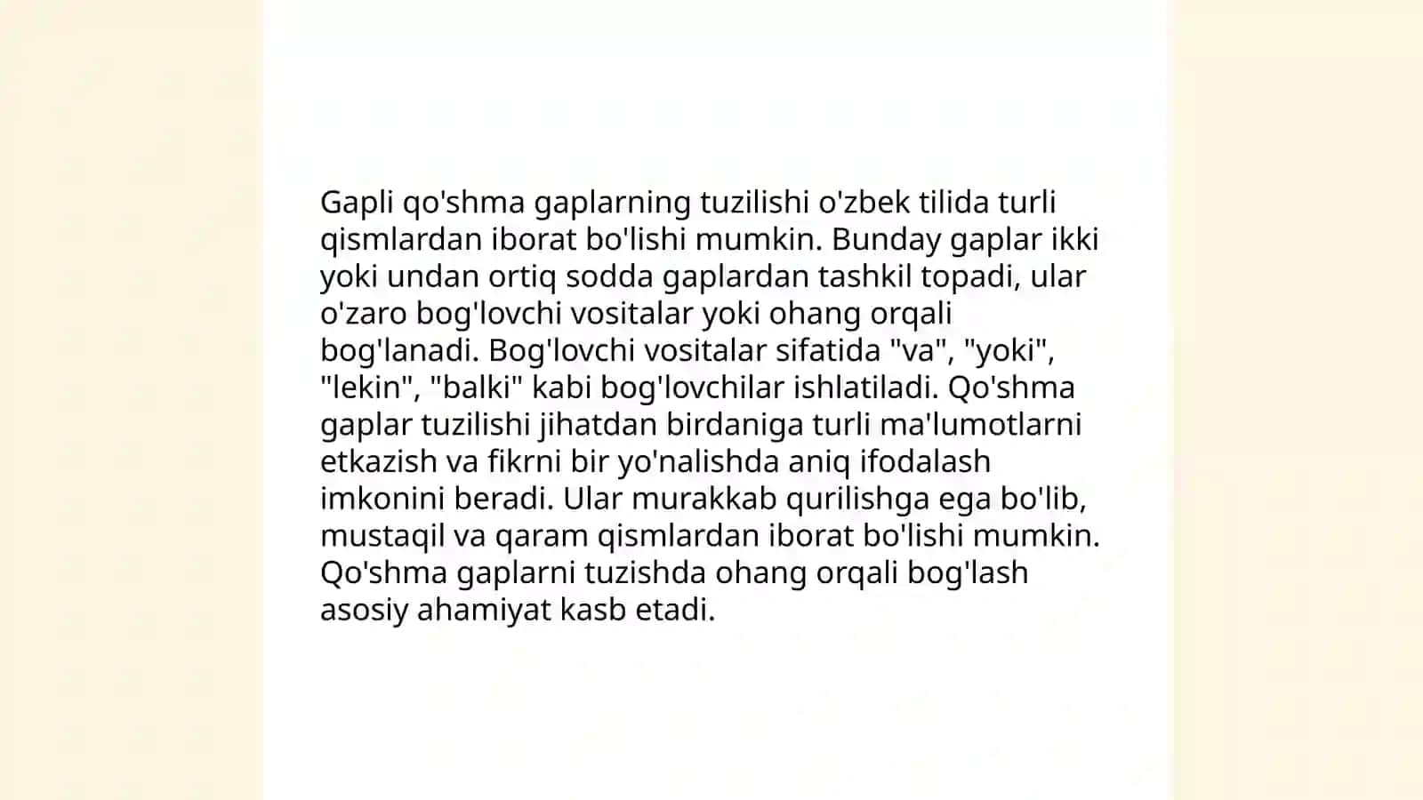 Ergash gapli qòshma gaplar 3