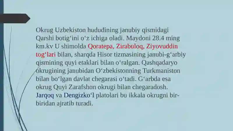 Qashqadaryo okrugi 3