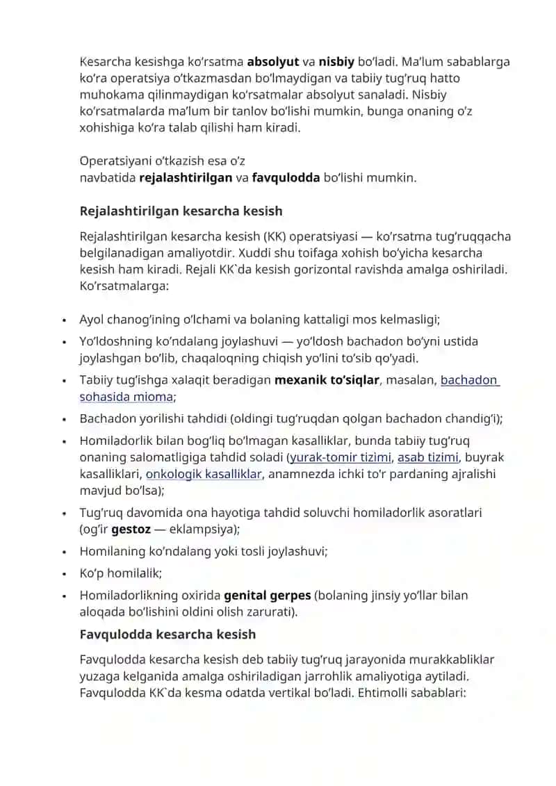 Kesarcha kesish 3