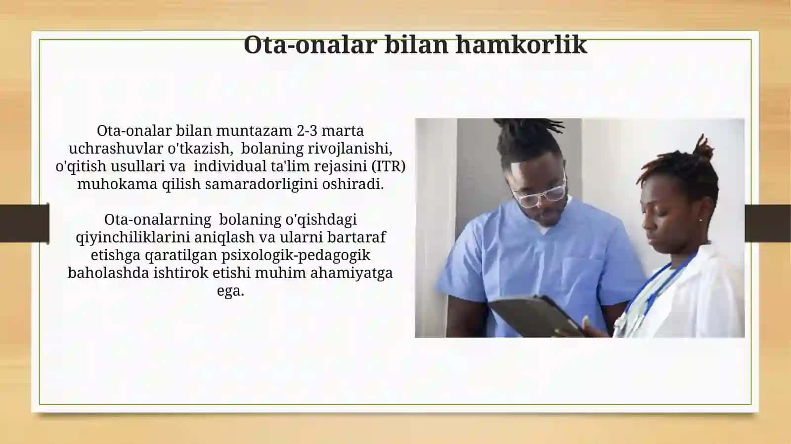 Inkilyuziv talimning tibbiy pedagogik ijtimoiy modeli 3