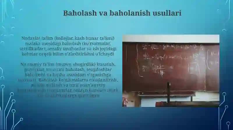 Ta'lim turlari va shakllari tavsifi 3