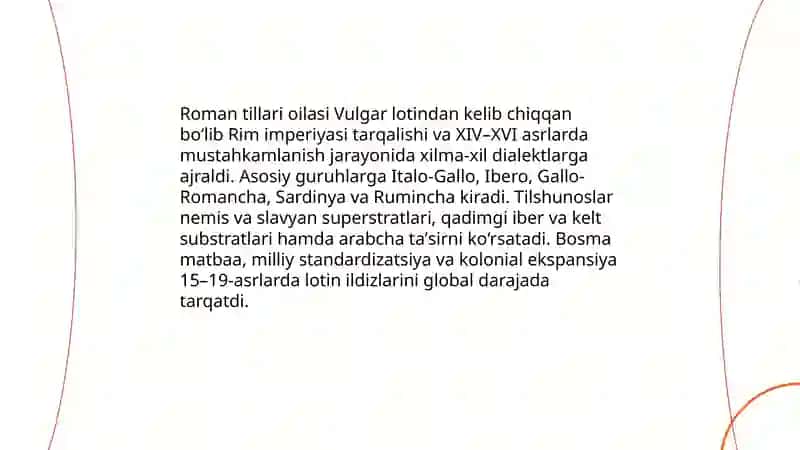 Roman tillari oilasi 3
