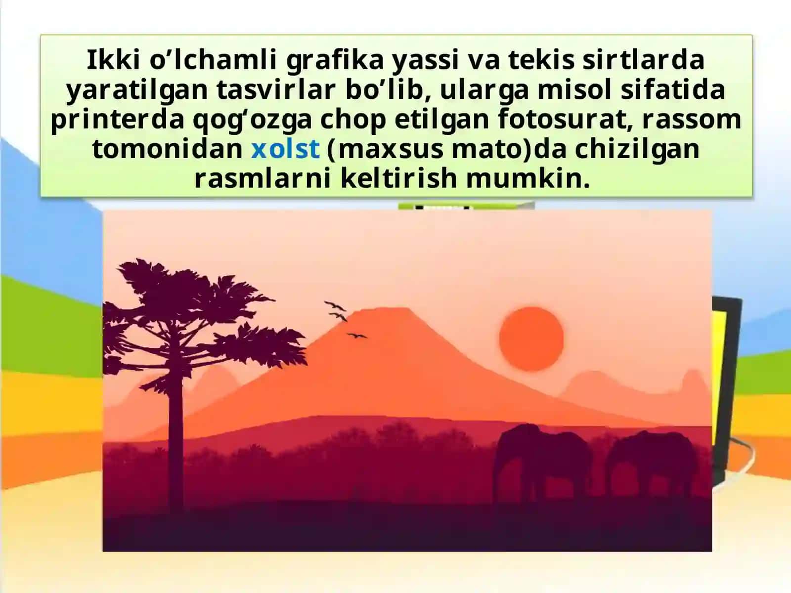 IKKI O`LCHAMLI GRAFIK MUHARRIRLAR 3