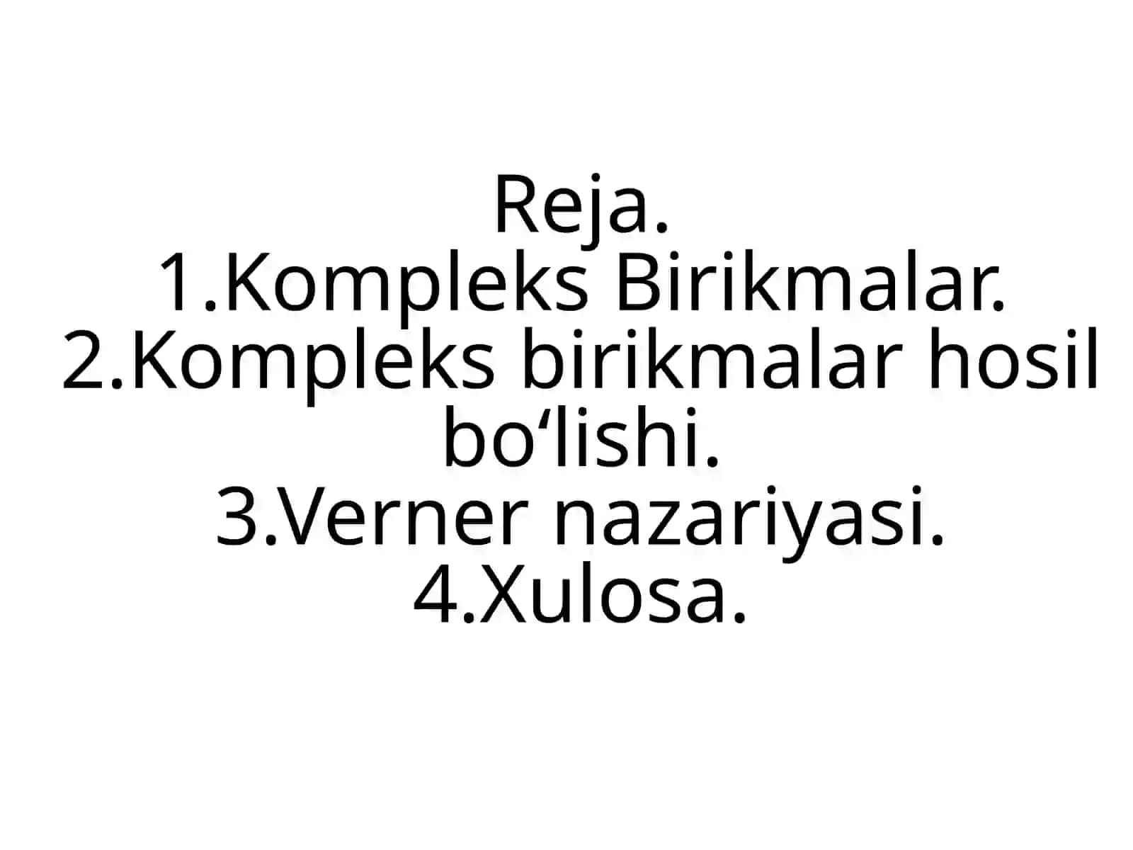Verner nazariyasi 3
