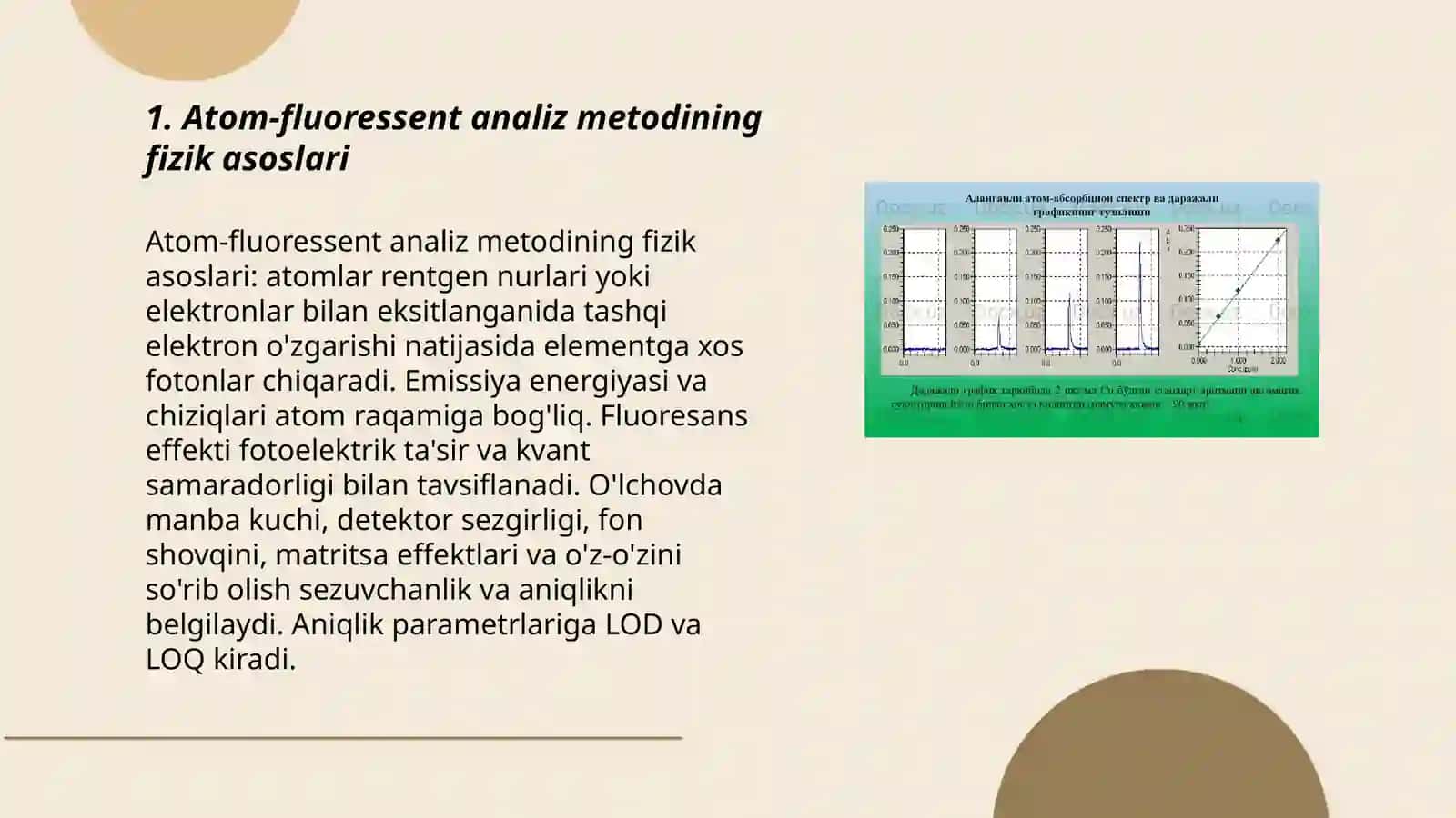 Atom-fluoressent analiz metodi 3