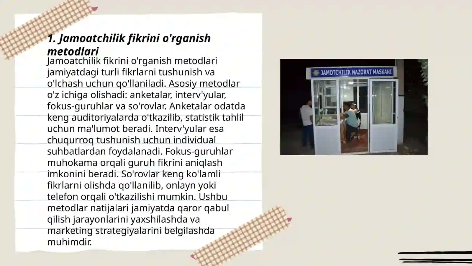 Jamoatchilik fikri statistikasi 3