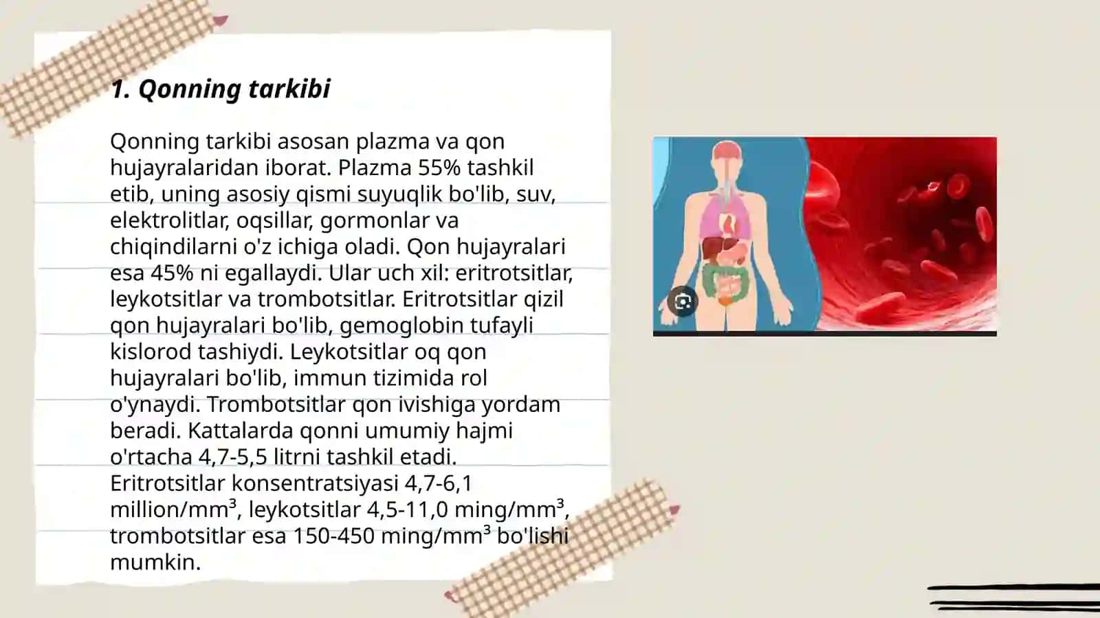 Qon haqida 3