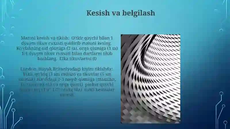 Matoni kesish texnologiyalari 3