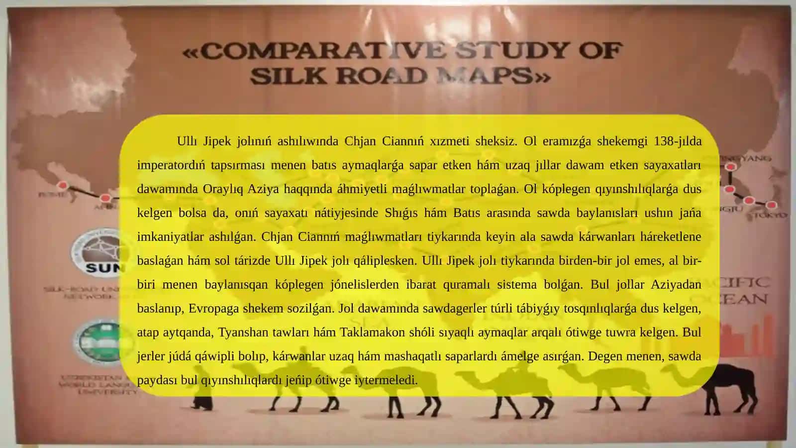 Ullı jipek jolı 3