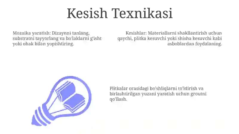 Mozaika yasash 3