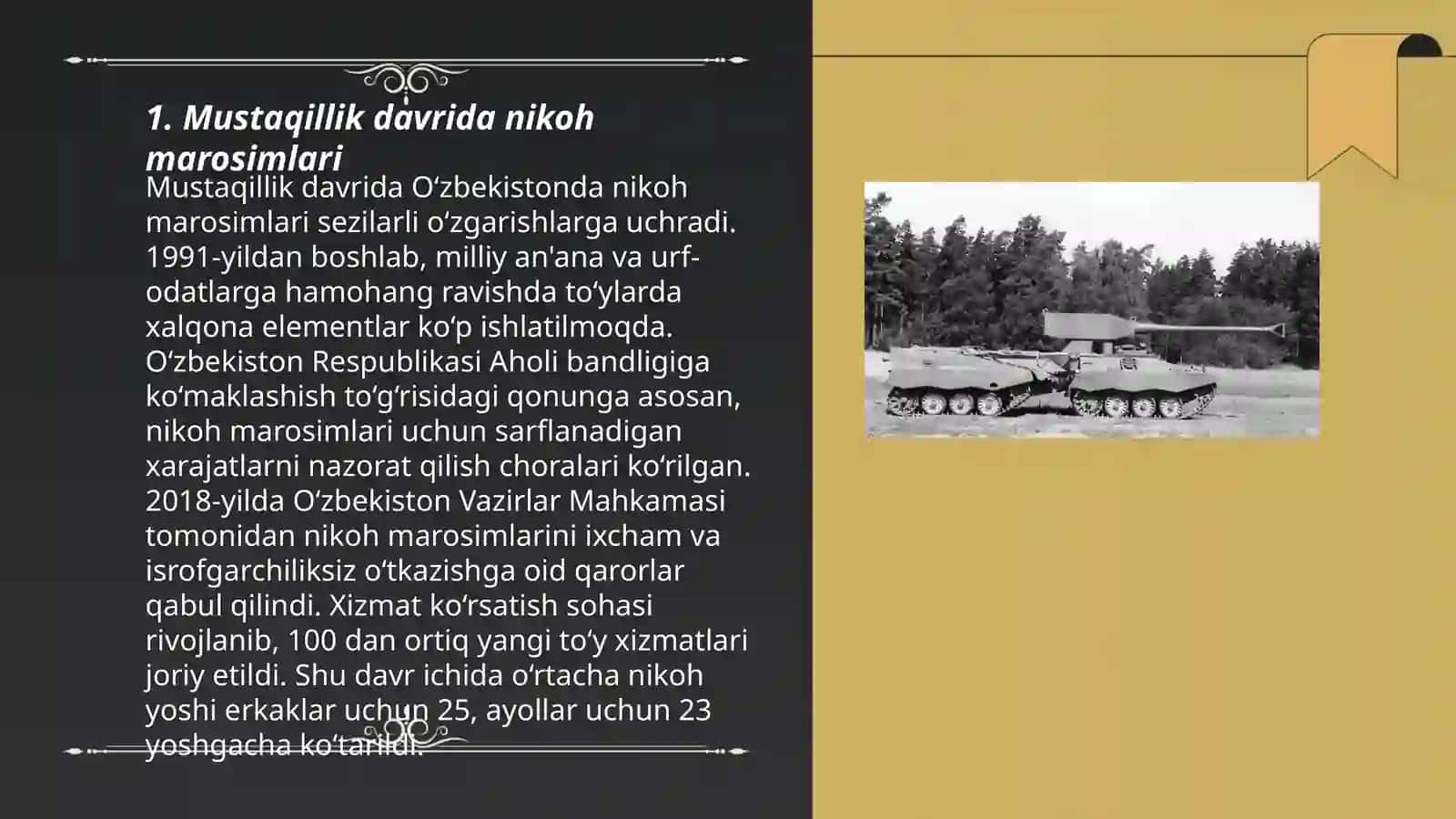 Mustaqillik yillarida o'zbek milliy urf odat va qadiryatlar 3