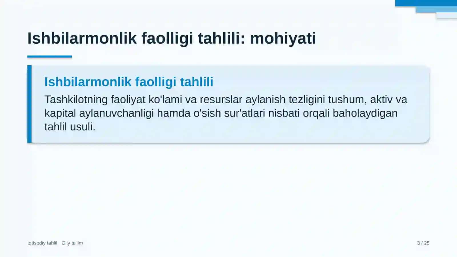 prodyuserlik markazlarida ishbilarmonlik faolligi tahlili 2322 3